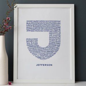 Thomas Jefferson University Word Art